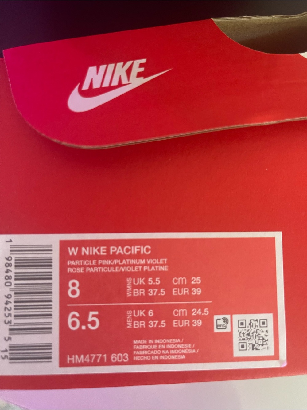Nike Pacific - Dusty Rose